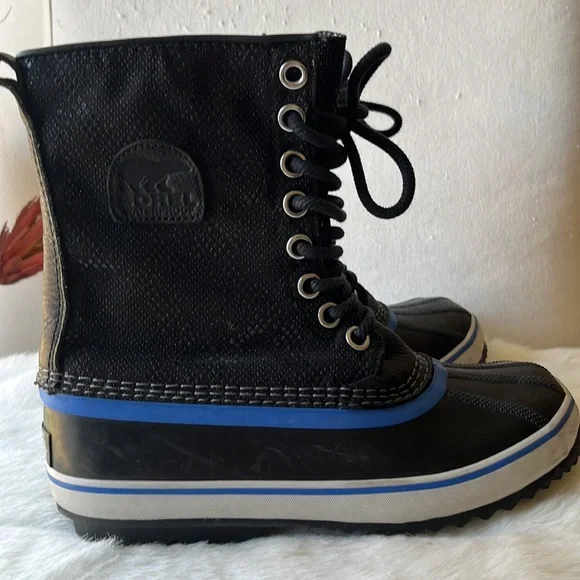 Sorel 1964 PREMIUM CVS Black Atmosphere Waterproof Winter Boots - Picture 15 of 15